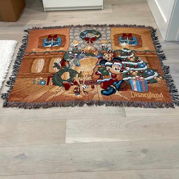 Disney Bedding Vintage Disney Christmas Blacket Poshmark